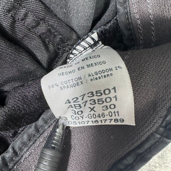 Lee Straight Fit Jeans Men's 30 x 30 Extreme Comfort Straight Leg Black - Picture 2 of 8